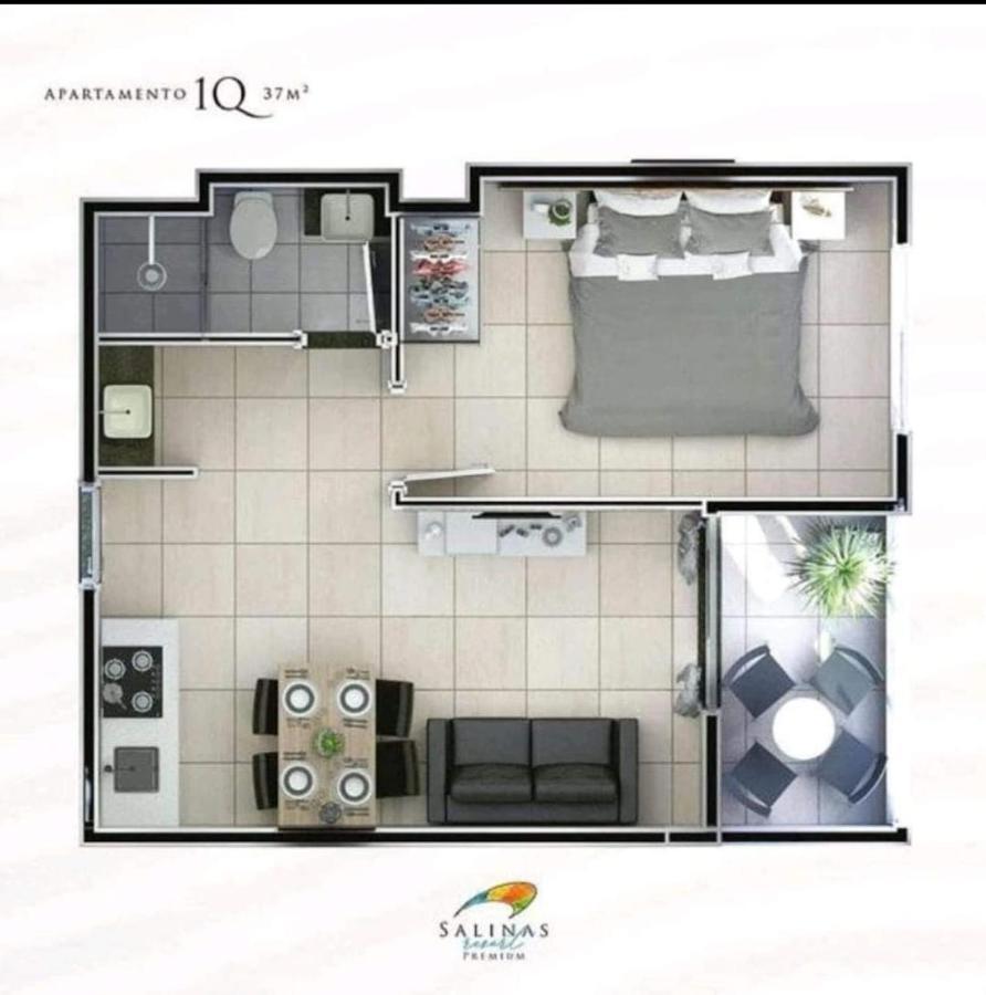 Apartamento Vista Mar Salinas Premium Resort Salinópolis المظهر الخارجي الصورة